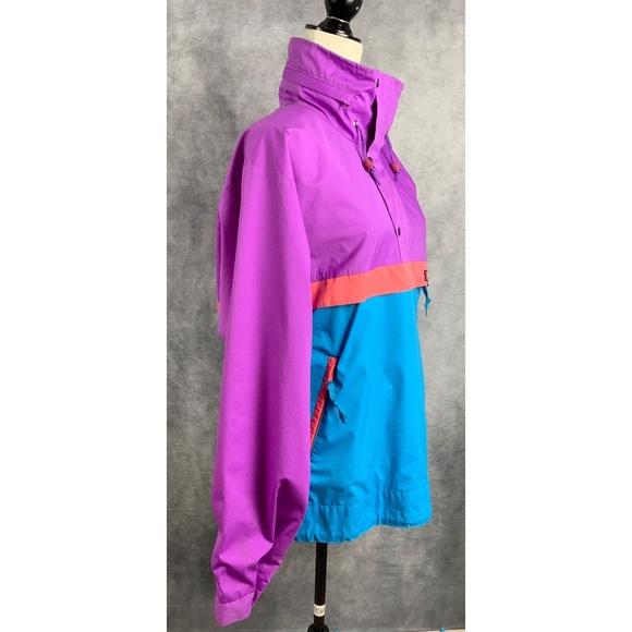 VINTAGE UNISEX SHELL JACKET , MADE IN GREAT BRITAIN SIZE MEDIUM - Picture 2 of 11